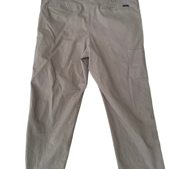 Columbia Mens Hiking Pants Size 44x30 Light Green Cotton - Picture 6 of 6